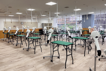 プロ仕様の実習室