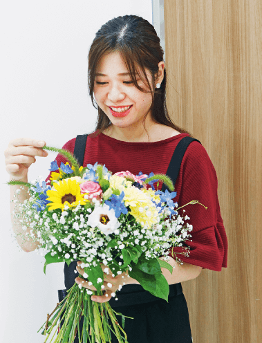 学科の特徴 フラワービジネス学科 学科 コース 九州スクール オブ ビジネス