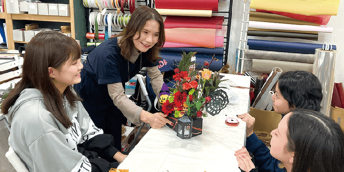 フラワー業界まずはここからスタート！フラワー業界まるごと体験