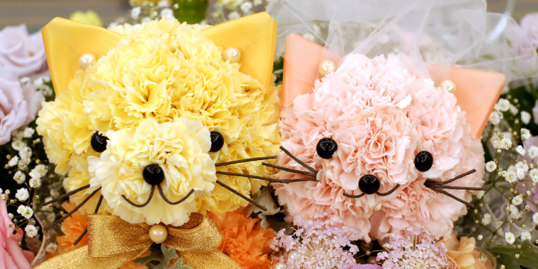 猫のフレームアレンジを作ろう！