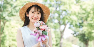 夏の花でつくるフラワーデザイン体験